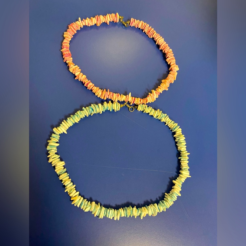 Colorful Shell Necklace Set